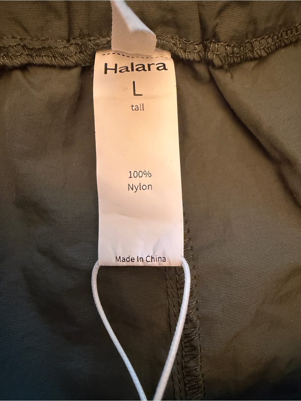 HALARA Olive Green Wide-Leg Cargo Trousers - Picture 5 of 9
